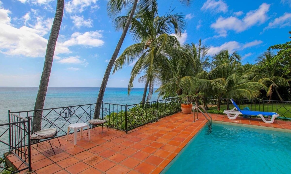 Checker Hall Villa | Secluded Beachfront Villa with Large Pool and Gardens - Fryers Well Bay by BSL Rentals