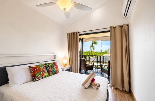 Lascelles Apartment | 5-Min Beach Walk | Holetown 1BR, Pool, AC, Sunset Terrace | Ixora Apartment