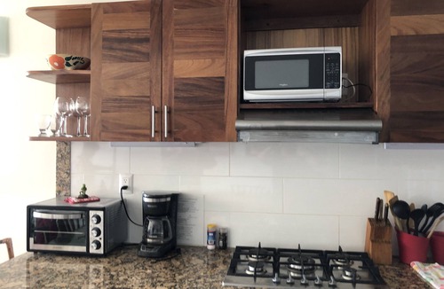 Playa la Madera Condo | Bella Vista-Spectacular Views of Zihua Bay from 1-BR Condo above Madera Beach