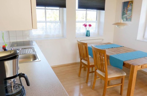 Nebel Apartment | House Nordlicht vacation apartment At Nuurdlacht: 200 m to the sea, sea view