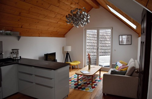 Dreieich Apartment | Loft with roof terrace in the heart of the old town just outside Frankfurt