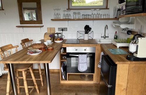 Farden Cottage | Shepherds Cabin at Titterstone Hot Tub & Dog-friendly Near Ludlow