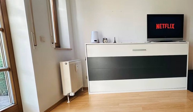 Bright Studio with Private Terrace near Munich in Planegg