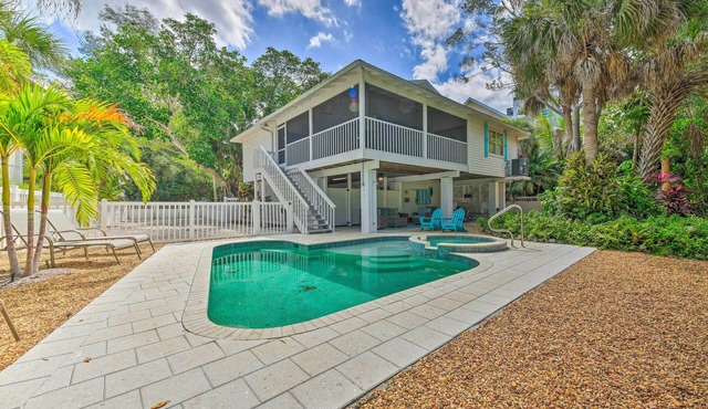 Canal-front Gem w/Pool & Hot Tub in Anna Maria in Anna Maria