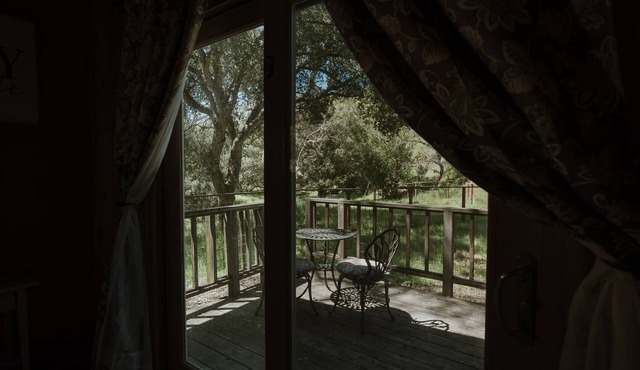 Cottage charm in the Santa Lucia Mountains in Carmel Valley
