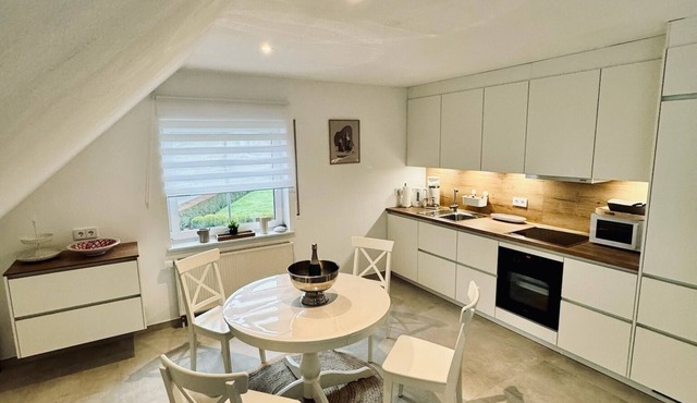 Modern attic for up to 8 people in Haiger