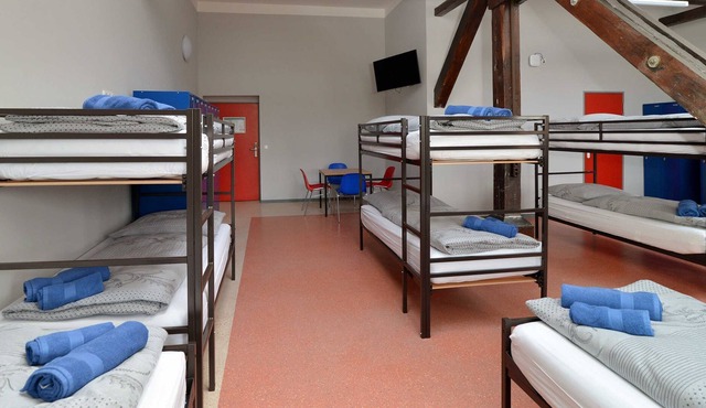 Shared room (own shower; WC) (up to 12 p.) 12 - Hostel in Guben in Guben