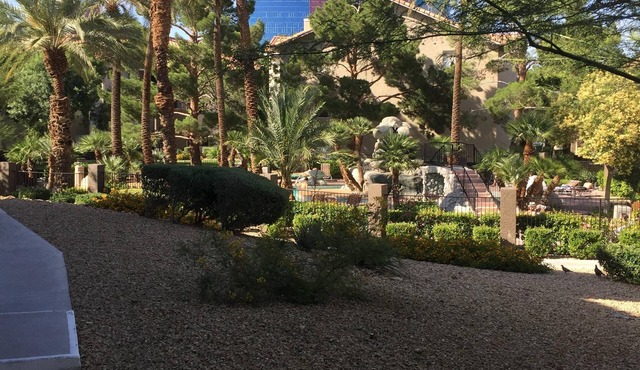 Short walk to the strip across the street from the Rio and Palm s in Las Vegas