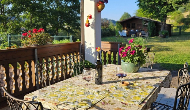 Spacious Vacation Rental on Lake Aartal – Work & Relax in a Green Setting in Bischoffen