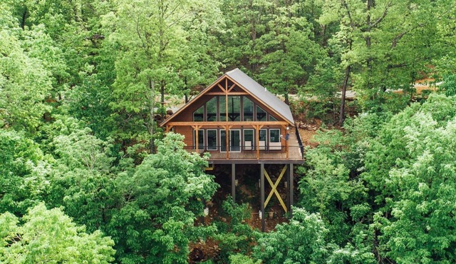 The Wildwood Cabin - Tree-top Getaway in Ponca
