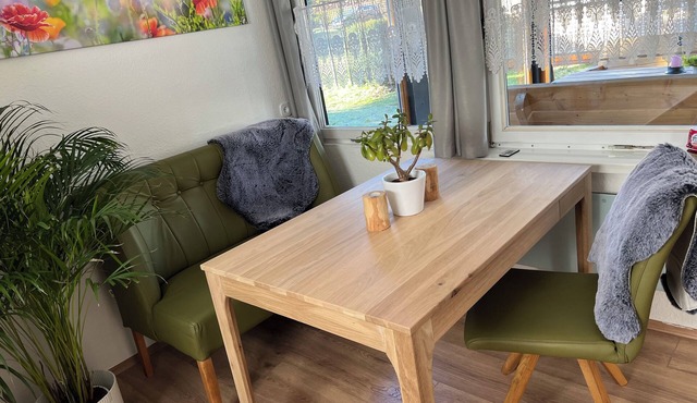 Vacation home Erfurt-cozy-sunny-kitchen-bathroom-quiet-garden-parking-pool-sauna in Erfurt