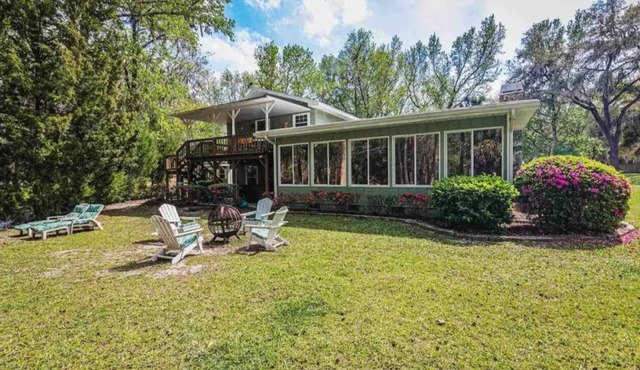 Withlacoochee River Chalet Great River View, near Rainbow River in Dunnellon