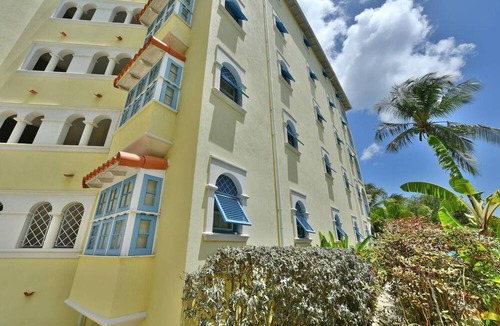 Oistins Condo | #203 Oceanview beachfront Maxwell Beach Villas