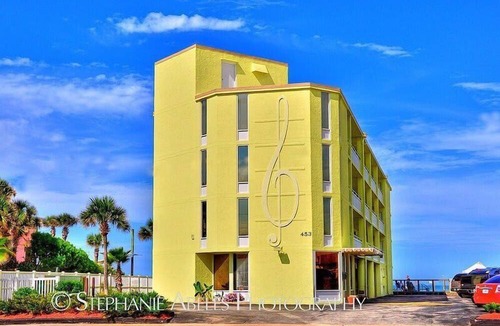 Ormond Beach Condo | Coastal Cozy - Ocean View at Symphony Beach Club