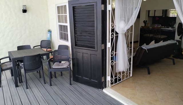 Beachfront 1-Bedroom Hideaway Steps Away From Oistins