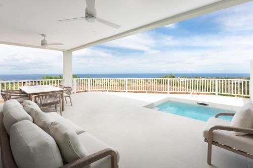 Barbados West Coast Sea View Villa with pool